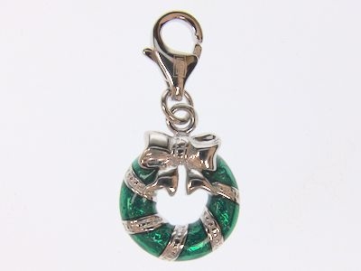 Charm-Anhänger 925 Silber - Kranz