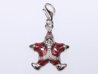 Charm-Anhänger 925 Silber - Weihnachtsmann