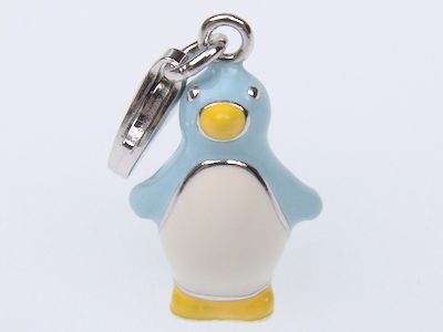Charm-Anhänger 925 Silber - Pinguin