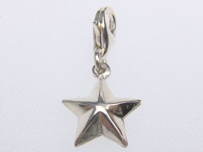 Charm-Anhänger 925 Silber - Stern