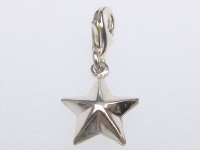 Charm-Anhänger 925 Silber - Stern