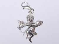 Charm-Anhänger 925 Silber - Engel Amor