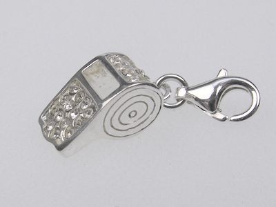 Charm-Anhänger 925 Silber - Pfeife