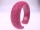 Rochenleder Armspange, Breite 20mm - fuchsia