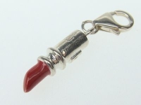 Charm-Anhänger 925 Silber - Lippenstift